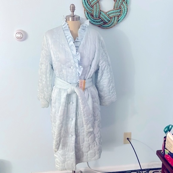 Peignoir Doux GS Sears – Vert Clair – Taille L – Neuf Avec étiquettes